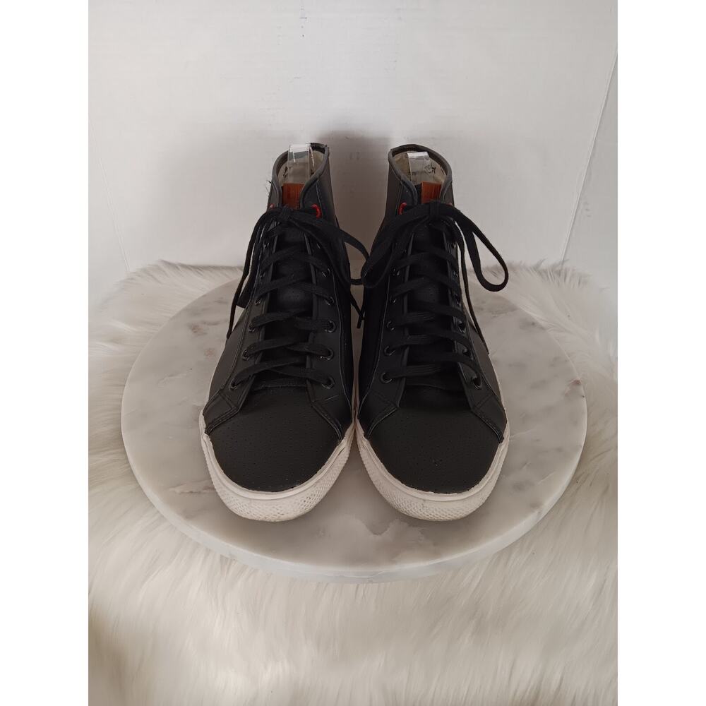 Ben Sherman Men's Size 12 Lace Up Boots Black Shoes